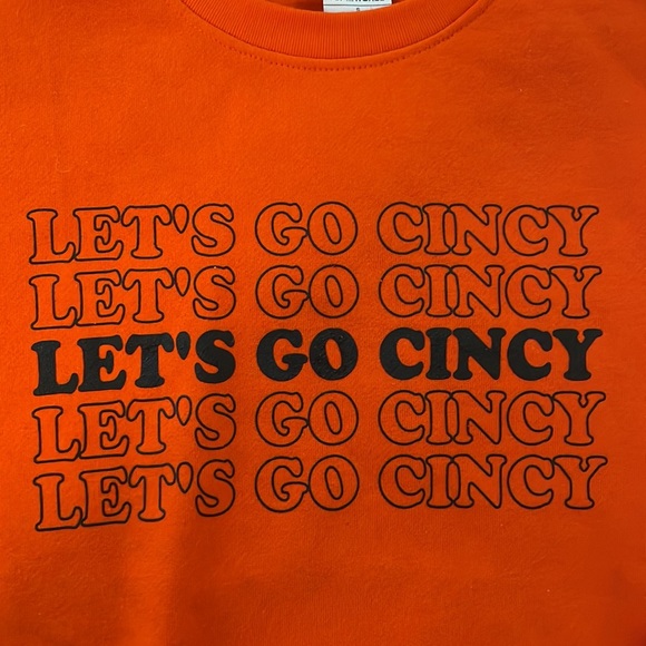 CINCINNATI BENGALS SWEATSHIRT - Picture 3 of 3